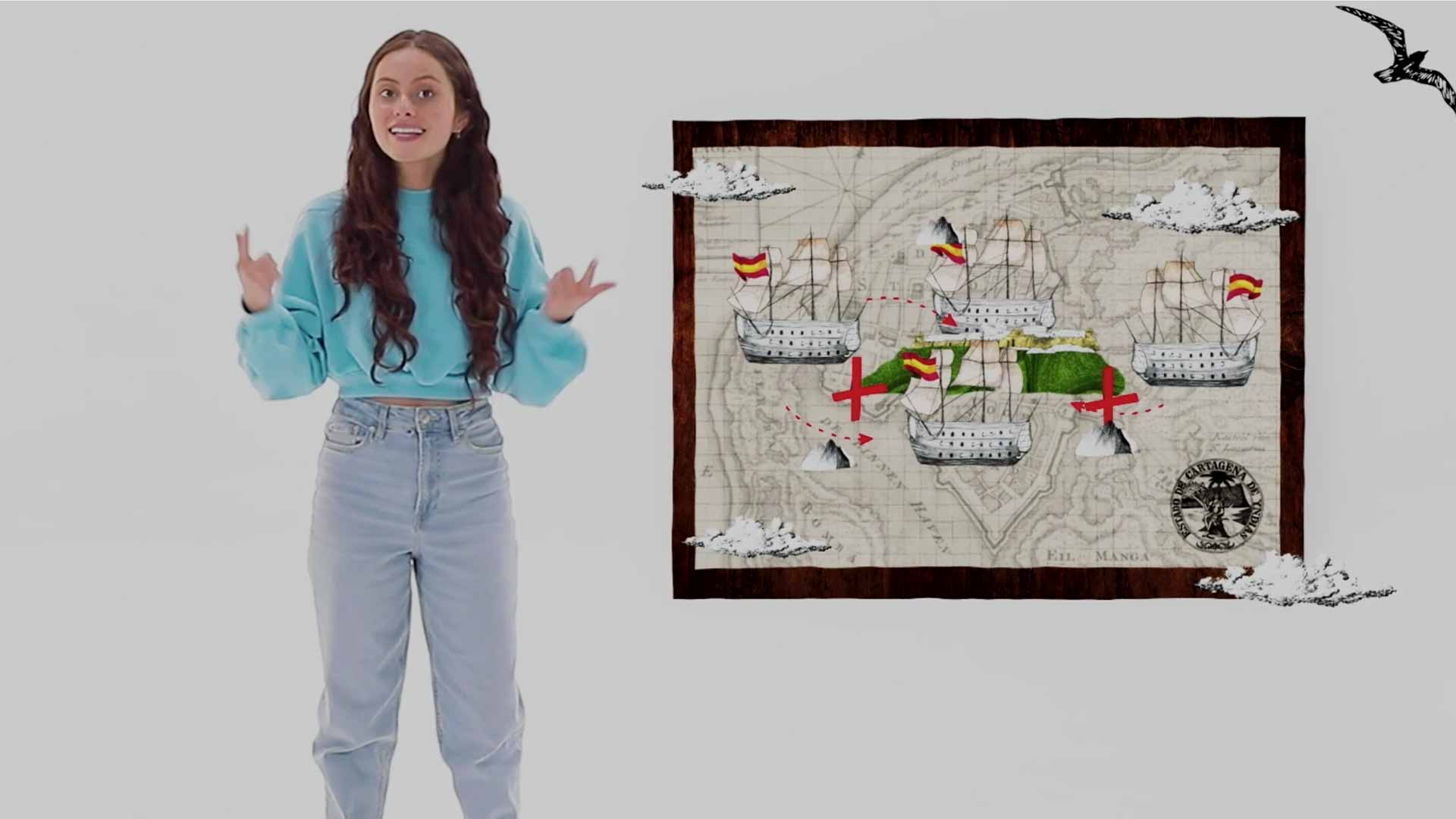 Camila Jurado acompaña a los colombianos en Bicentenario: anécdotas de voz a vos