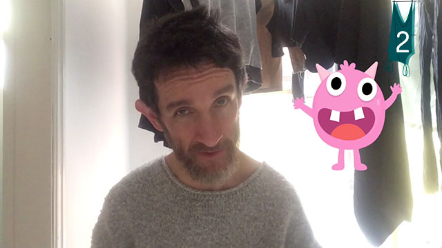 Gonzalo Valderrama habla en su casa