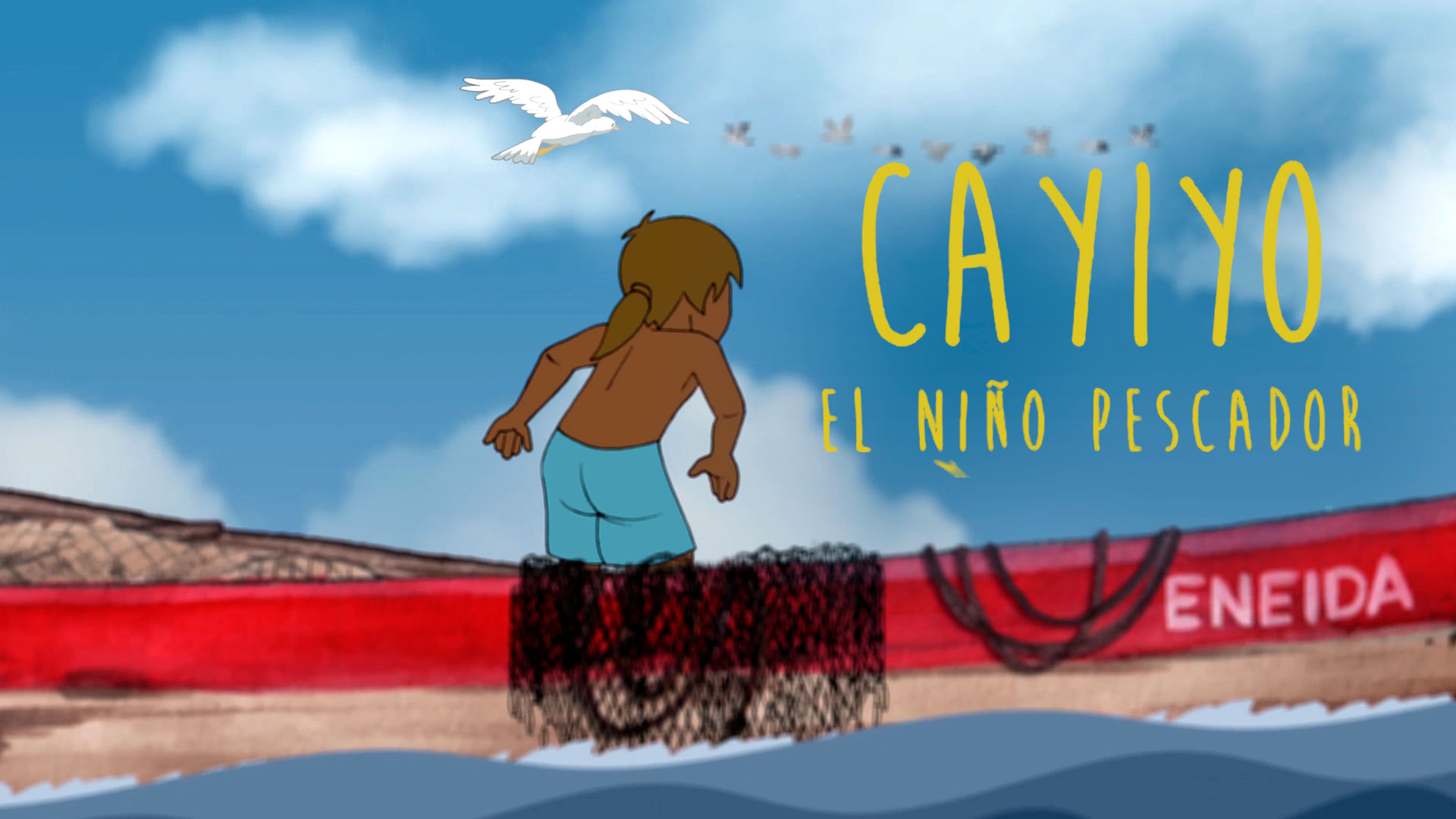 Mira ahora el cortometraje animado Cayiyo, el niño pescador, en la plataforma de streaming de los colombianos: RTVCPlay