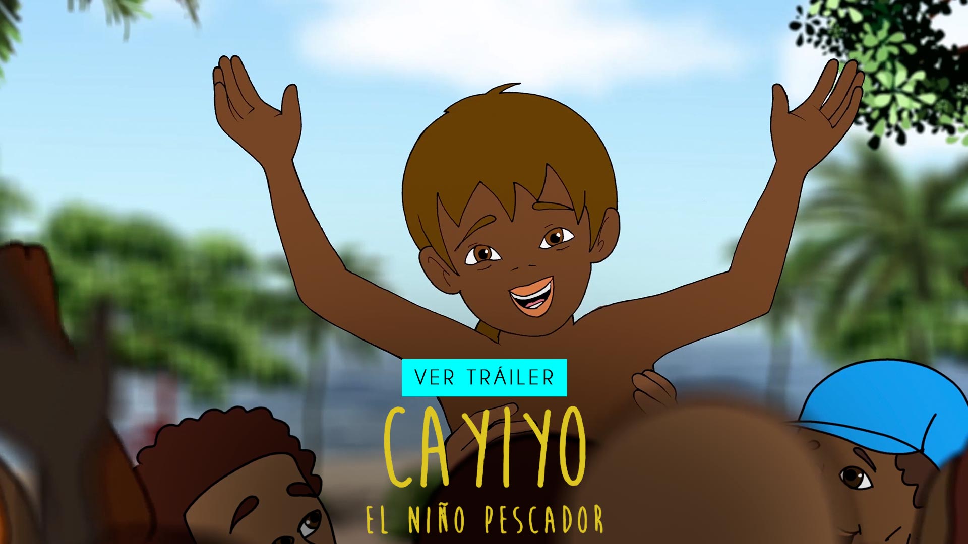 Cayiyo, el niño pescador, cortometraje animado colombiano disponible ahora en la plataforma de streaming de los niños colombianos: RTVCPlay