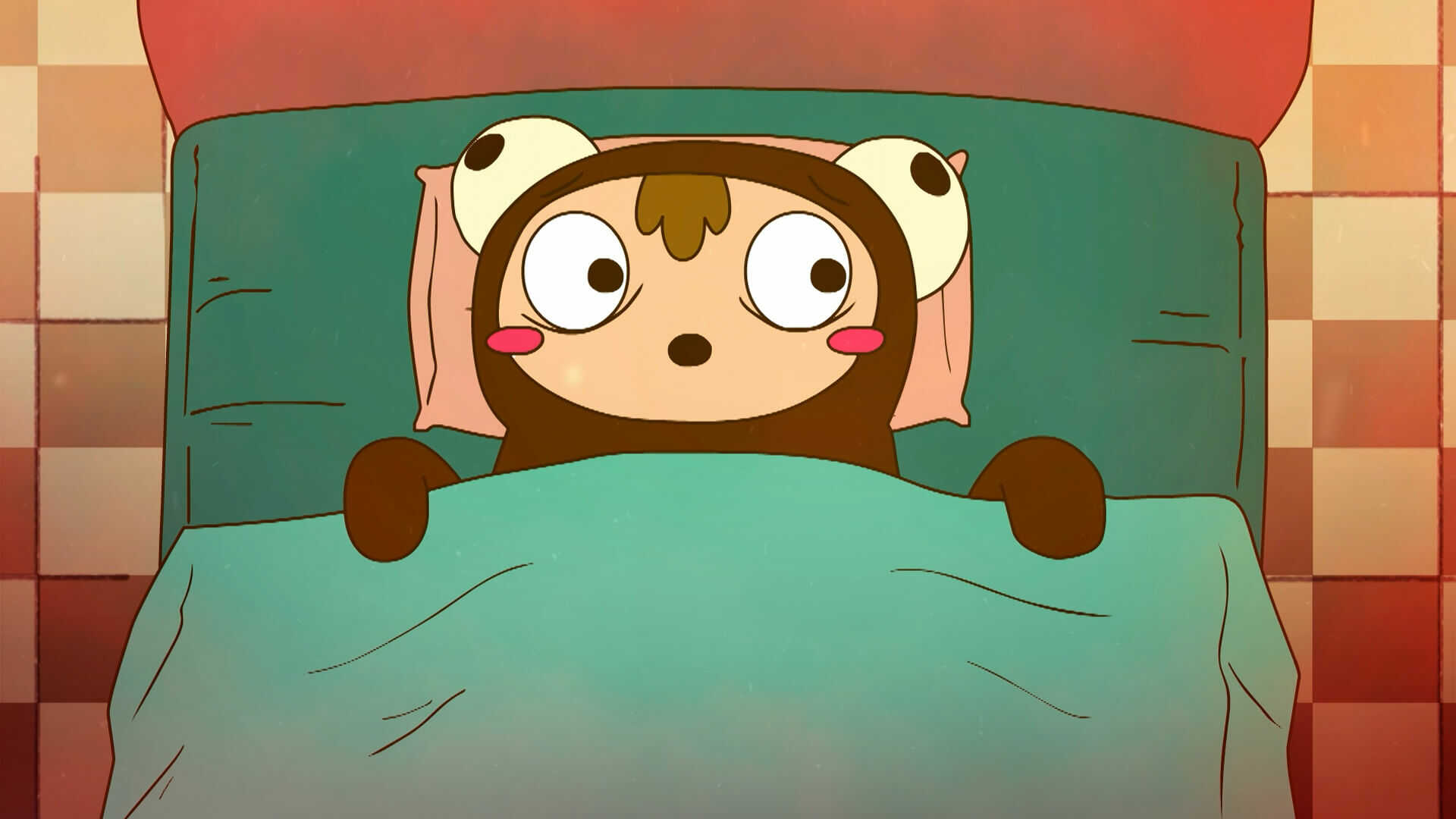 niño empijamado listo para la hora de dormir 