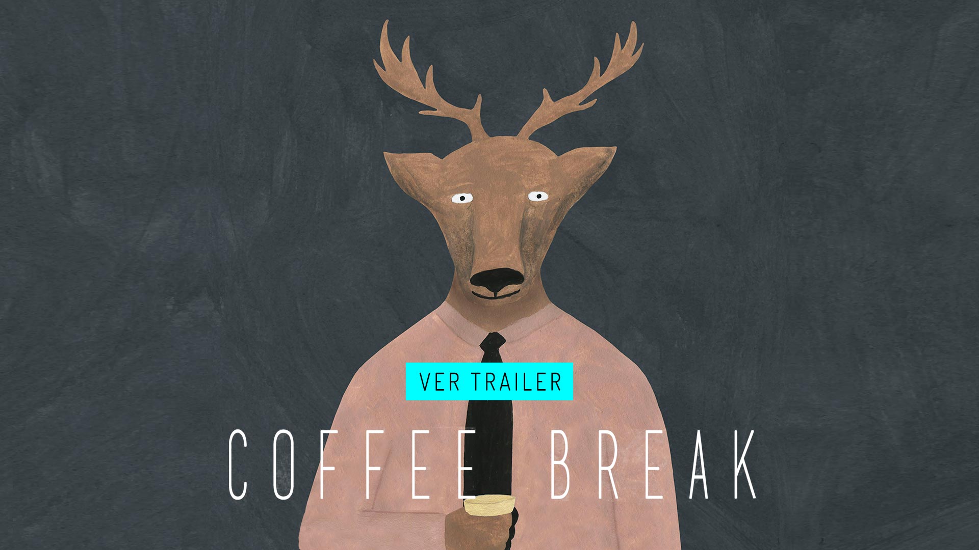 Conoce la historia de Pepe, un ciervo oficinista, en Coffee break, cortometraje animado disponible ahora en RTVCPlay