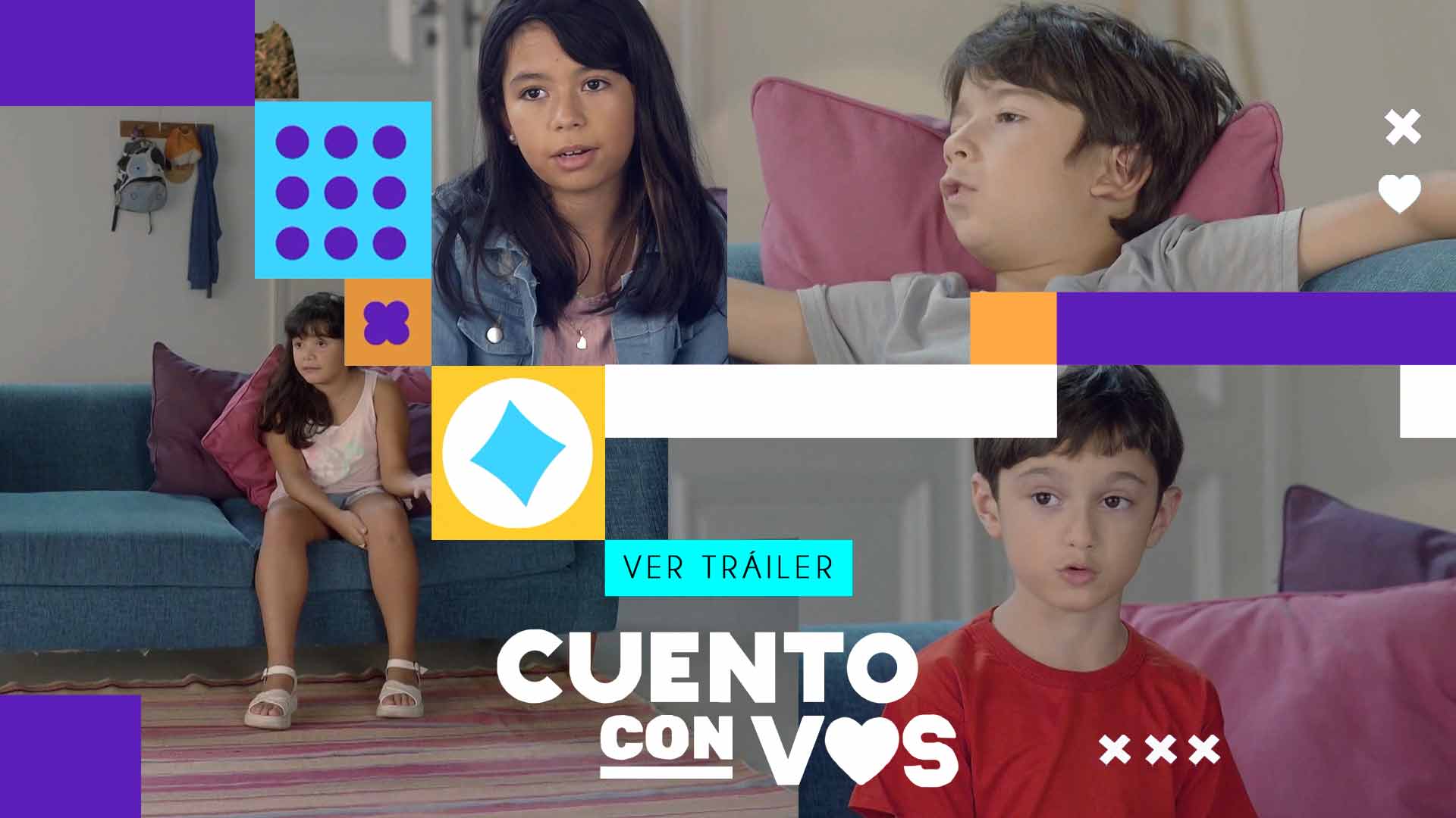 Cuento con vos, serie infantil disponible en la plataforma de streaming de todos los niños y niñas: RTVCPlay