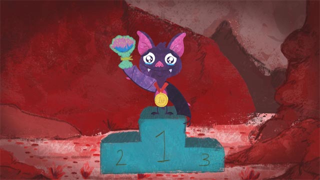 Conoce a JJ, el murciélago llorón en Cuentazos con efectazos por la plataforma de streaming RTVCPlay.