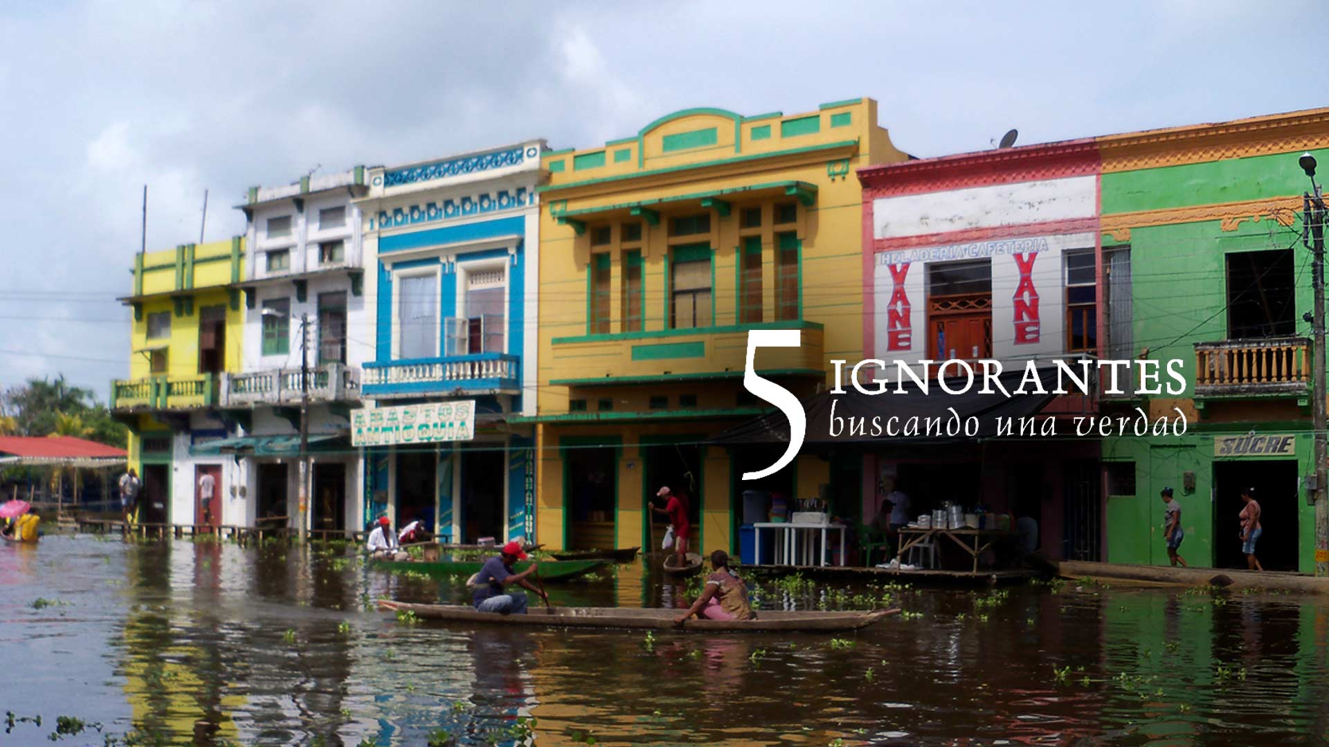 5 ignorantes buscando una verdad, documental disponible ahora en la plataforma de streaming RTVCPlay