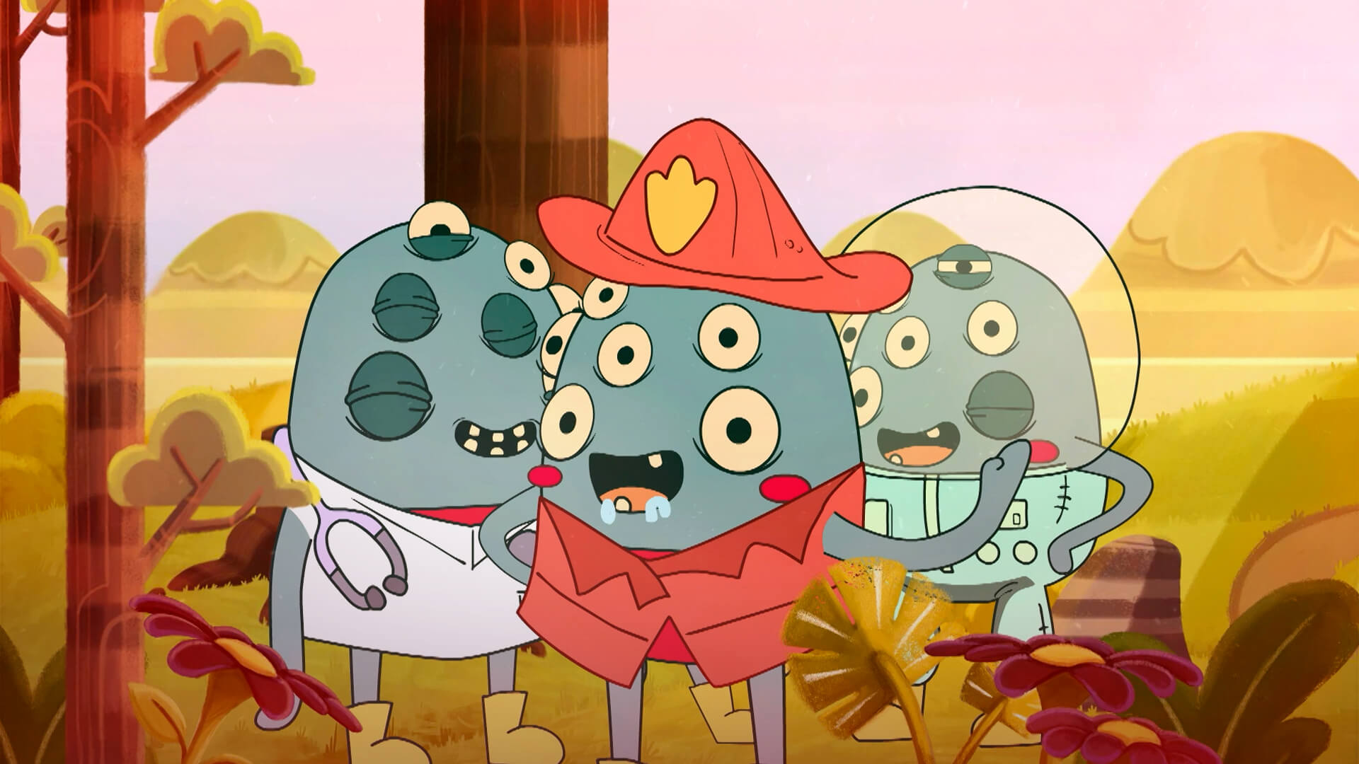 Doctor, bombero y astronauta de Cuentitos Mágicos