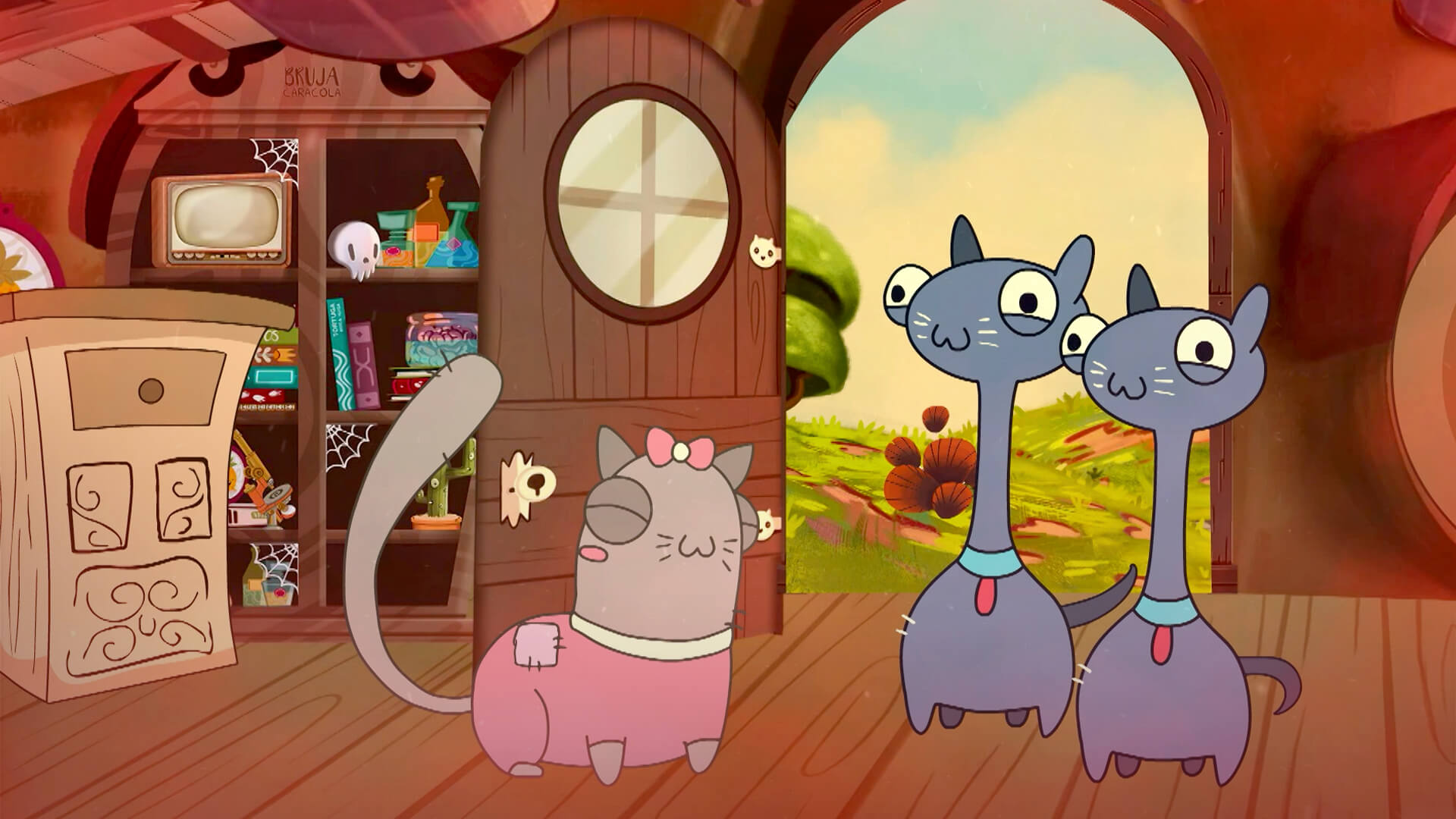 gatos ingleses animados, gatos y perros animados, perro barberito, contar en ingles para niños, series para niños, series gratis, series online, series de señal colombia