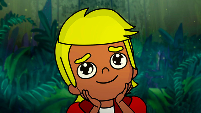 Cara de niño feliz animado, mundos encantados, atrapados en un juego, series animadas sobre espantos, la llorona animada, series para niños, series online, series gratis, series de señal colombia