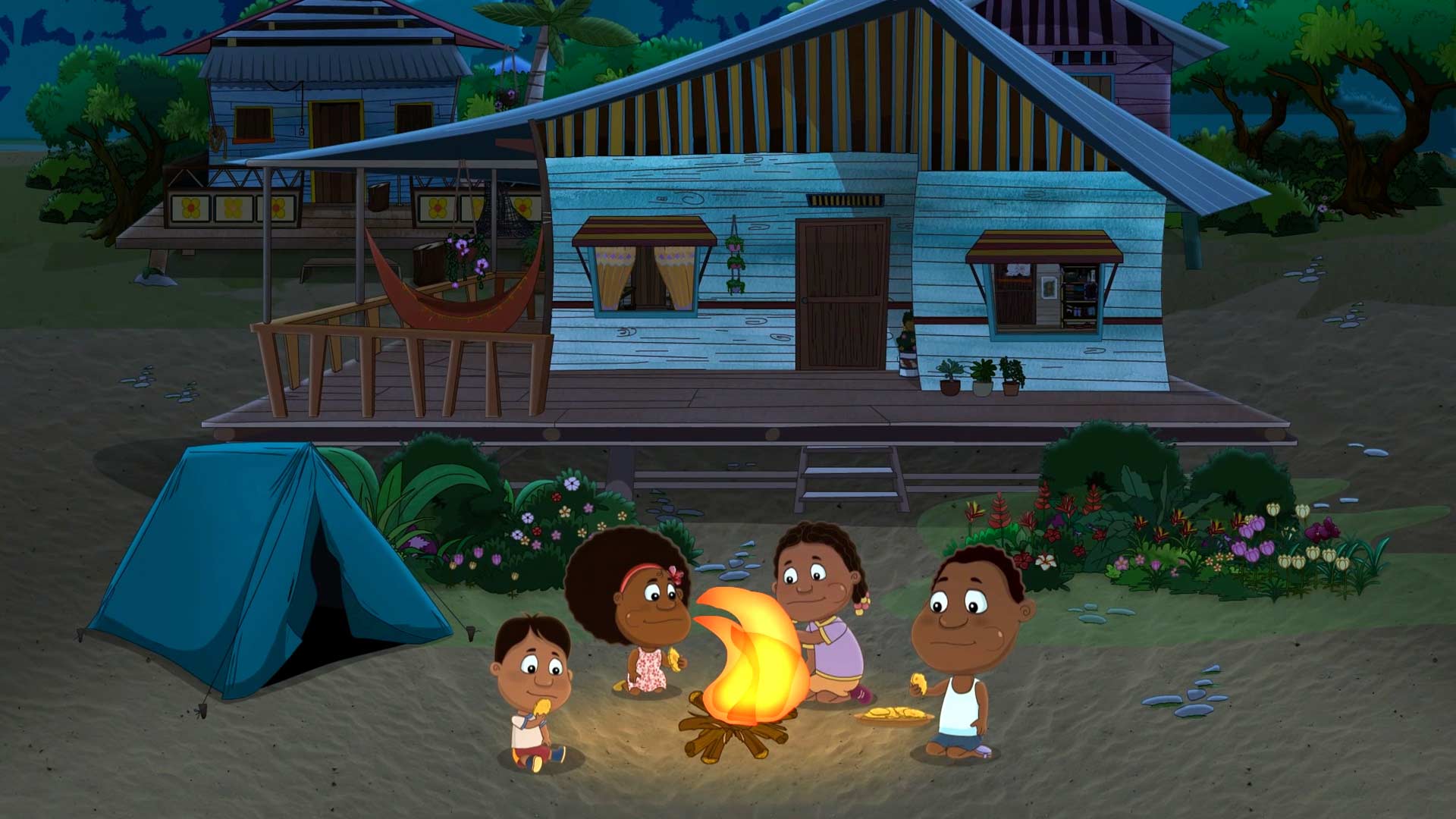 ¡Descubre el misterio del intruso junto a Guillermina y Candelario por www.rtvcplay.co!