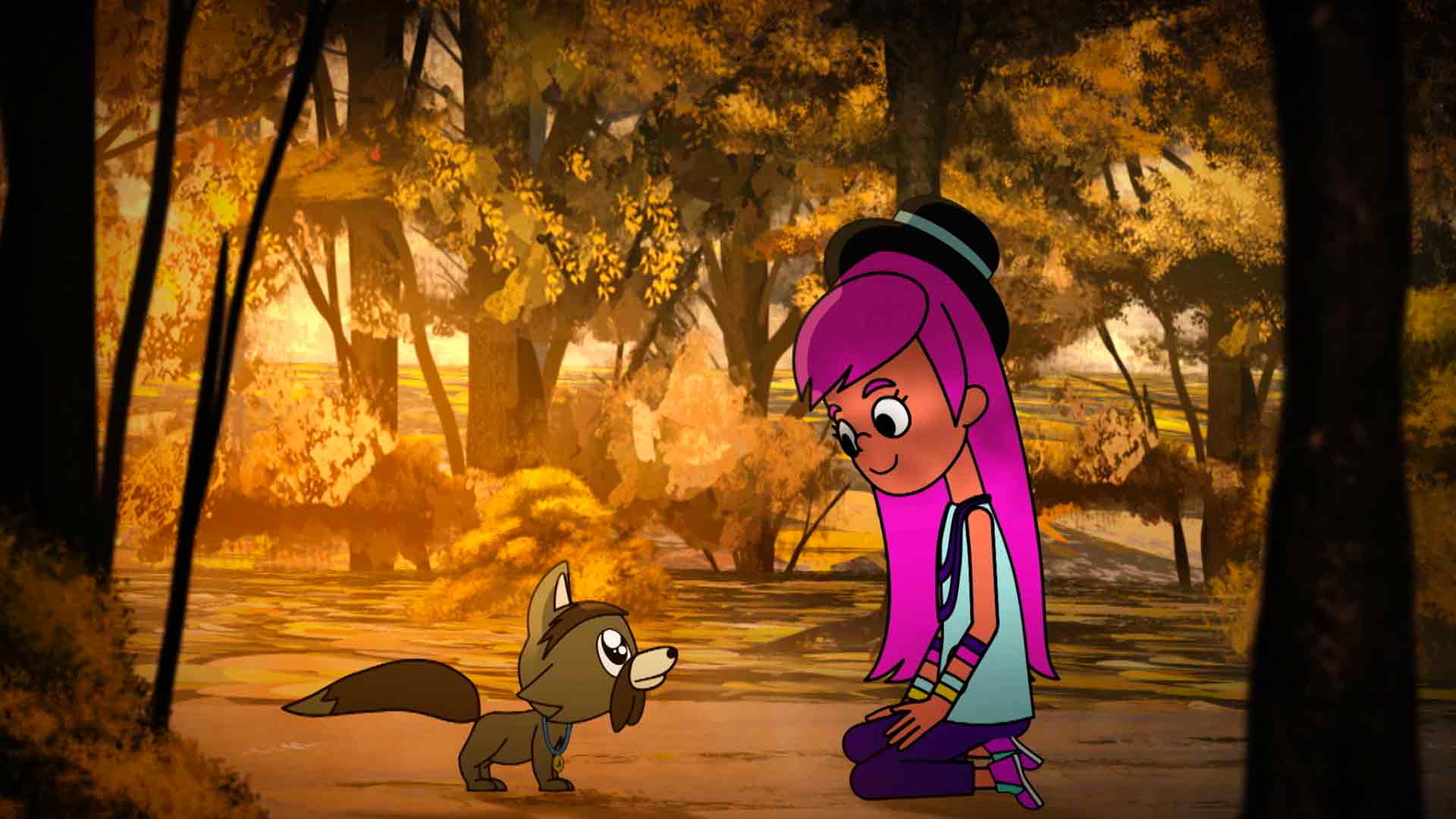 Lobito tierno, lobitos animados, comida exotica animada, ver espantijos mundos encantados, atrapados en un juego, series animadas sobre espantos, series para niños, series online, series gratis, series de señal colombia