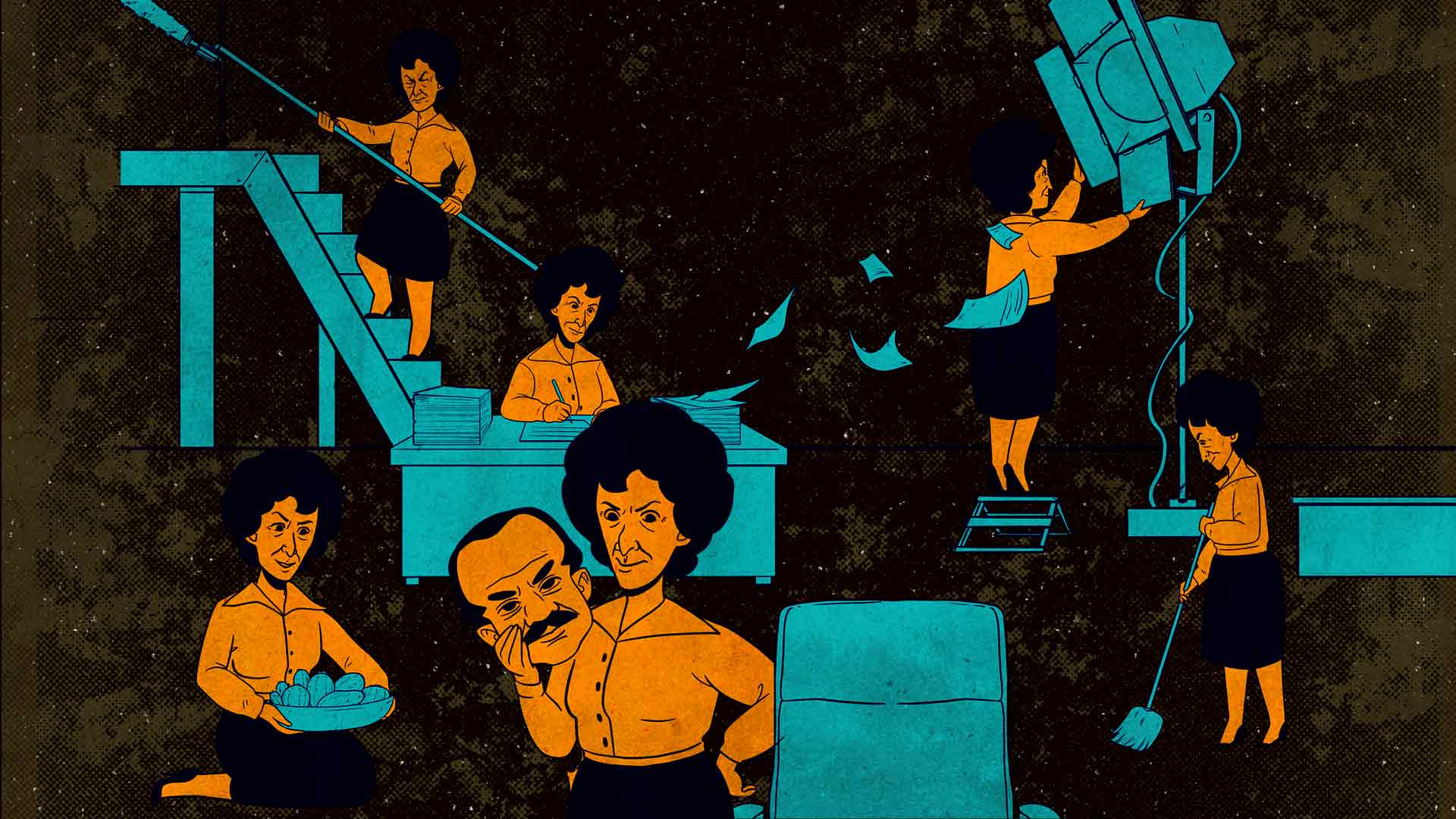 La española Alicia del Carpio, pionera de la televisión colombiana