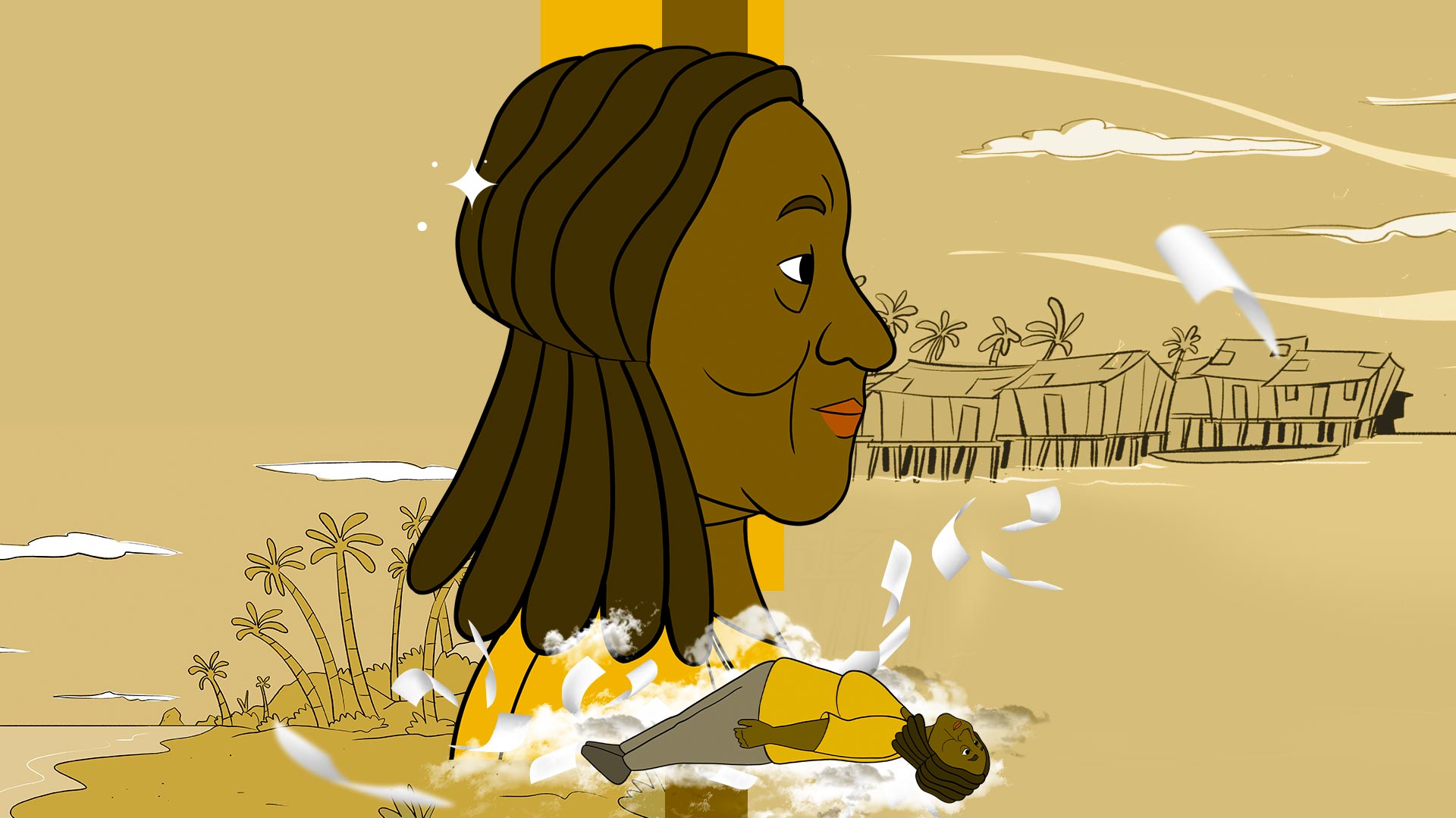 mujeres afrocolombianas, escritoras colombianas, poetisas colombianas, biografia de mary grueso, vida de mary grueso, series de señal memoria, ver el mundo al vuelo gratis, viajar por el mundo, personajes biograficos colombianos