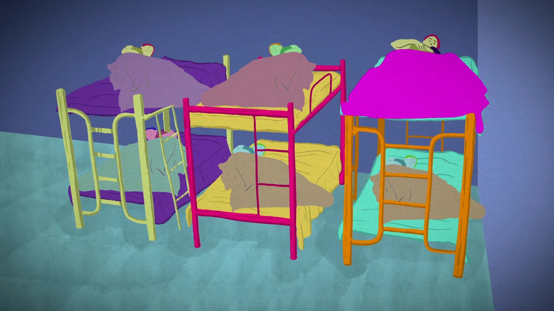 Mira ahora “Palitos de colores”, tercer capítulo de la serie documental animada Las niñas de la guerra, en la plataforma de streaming RTVCPlay