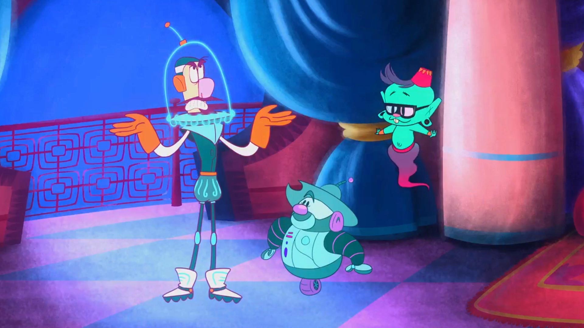 Mira ahora “Al jeque le aqueja la jaqueca”, octavo capítulo de la serie animada Don Quijote de la láctea, en la plataforma de streaming RTVCPlay