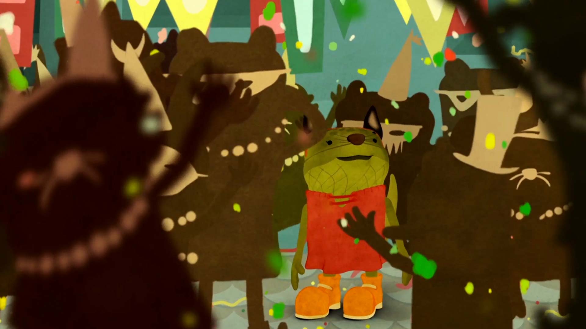 Mira ahora “De fiesta”, décimo capítulo de la serie infantil Migrópolis, en la plataforma de streaming RTVCPlay