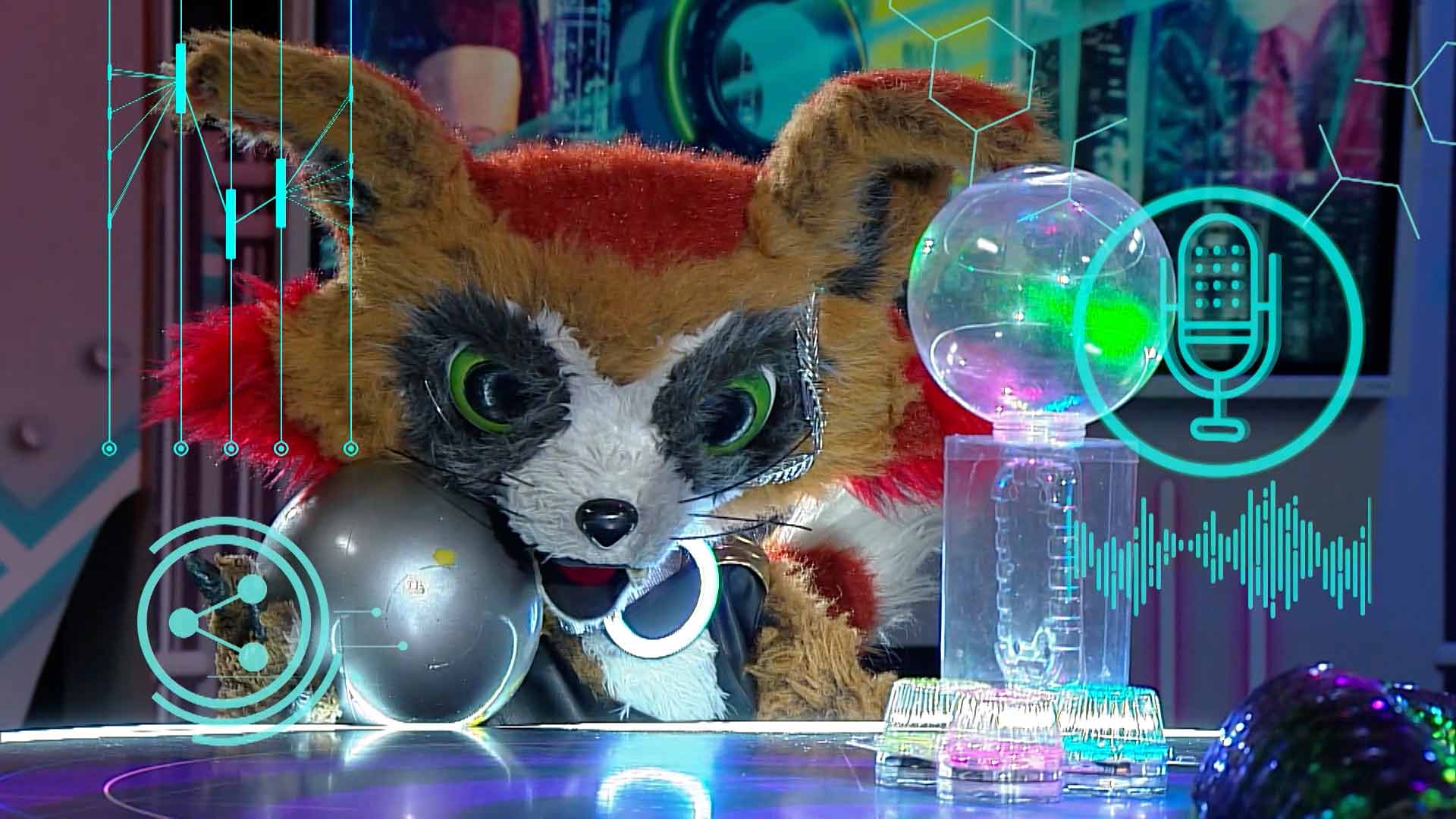 zorro intervenido por el universo virtual