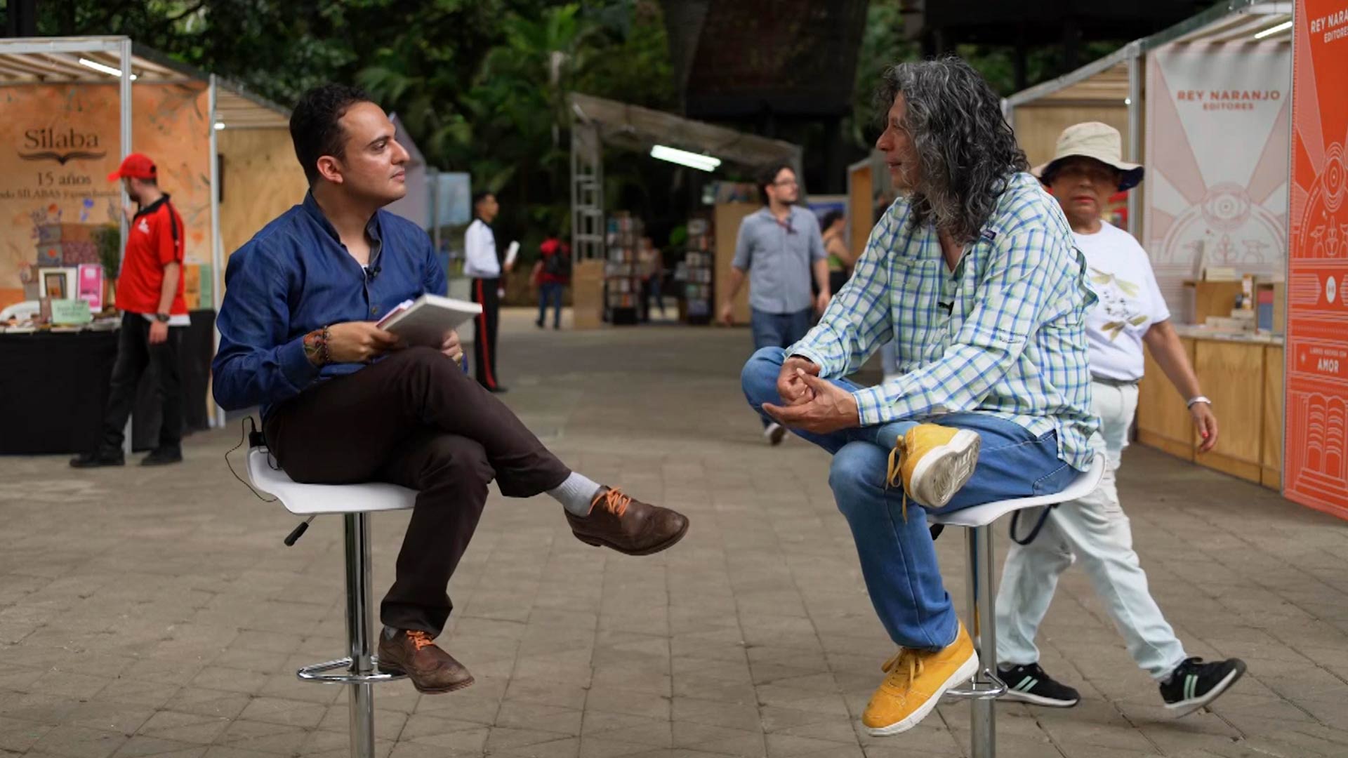 En la Fiesta del Libro y la Cultura de Medellín, Señal Literaria reunió a Luis Miguel Rivas y Gilmer Mesa. Disponible en la plataforma de streaming RTVCPlay.
