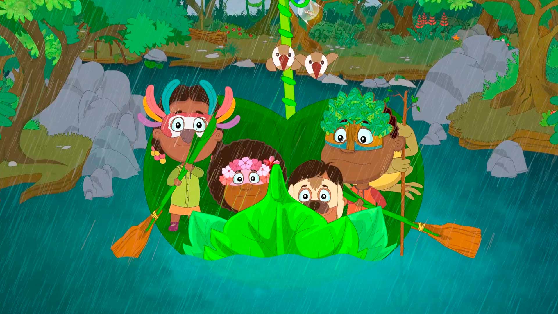 Travesuras en el río