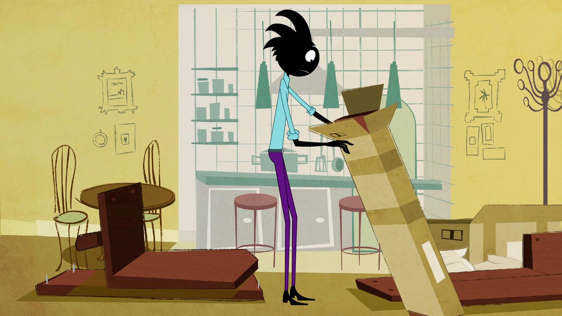 Mira ahora “Redecora tu vida”, segundo capítulo de la serie animada Mr. Trance, en la plataforma de streaming RTVCPlay