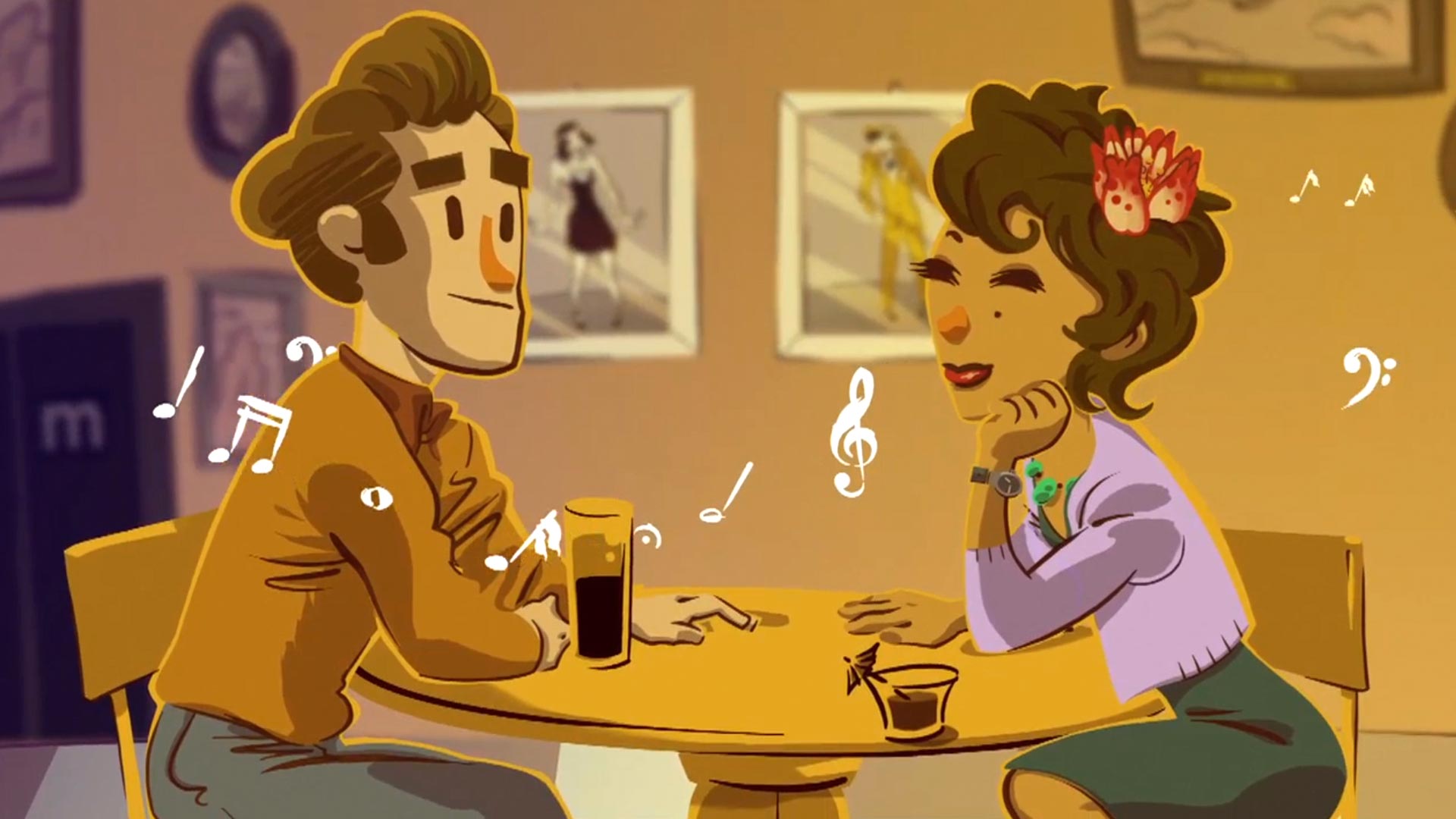 Mira ahora “La música”, un nuevo capítulo de la serie animada Artpoética, en la plataforma de streaming RTVCPlay 