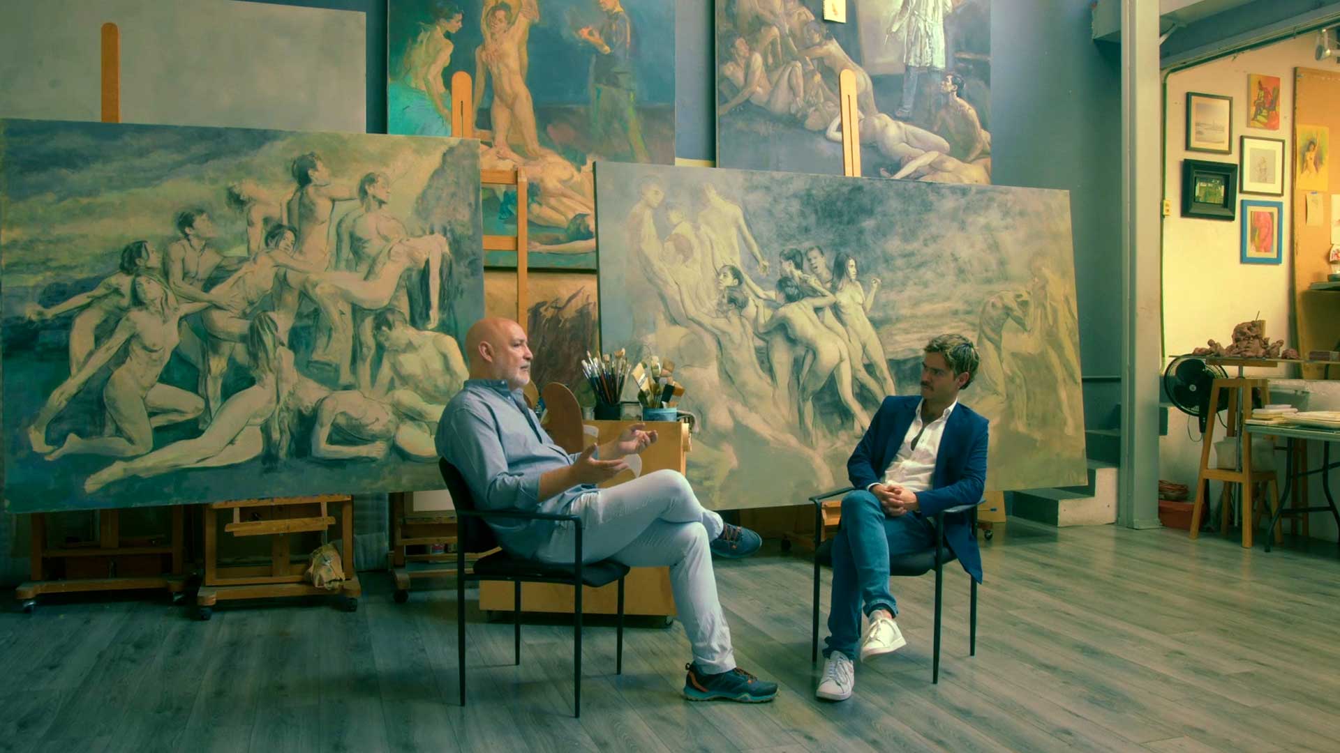 Conoce la obra del pintor ibaguereño Darío Ortiz en Extramuros, disponible ahora en RTVCPlay