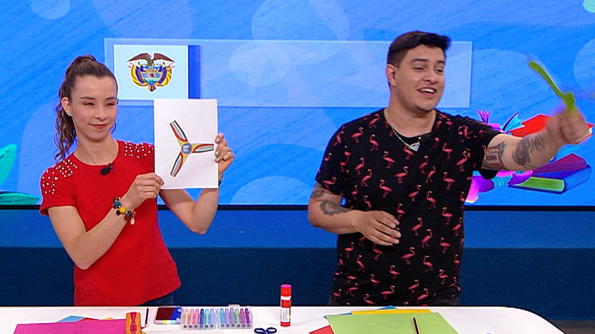 Cami y Sammy hablan sobre los aviones