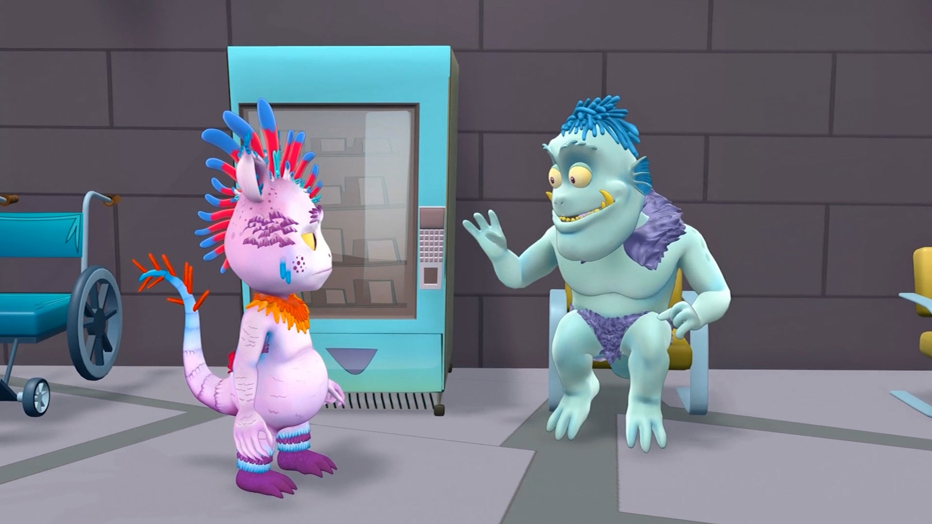 Sigue las aventuras del monstruito Angustin en Territorio Mágico, por RTVCPlay. 