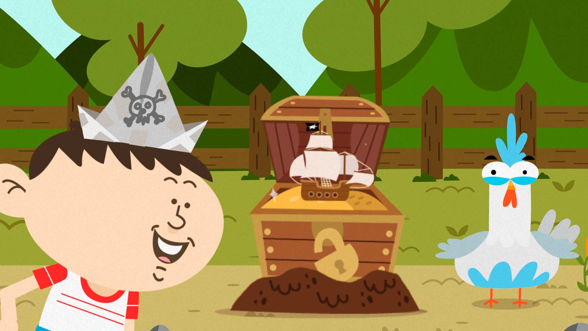 Miguel y Quika jugando en la arenera