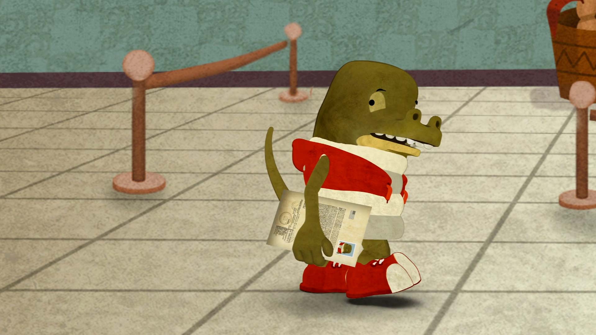 Mira ahora “Un mundo de papel”, sexto capítulo de la serie infantil Migrópolis, en la plataforma de streaming RTVCPlay