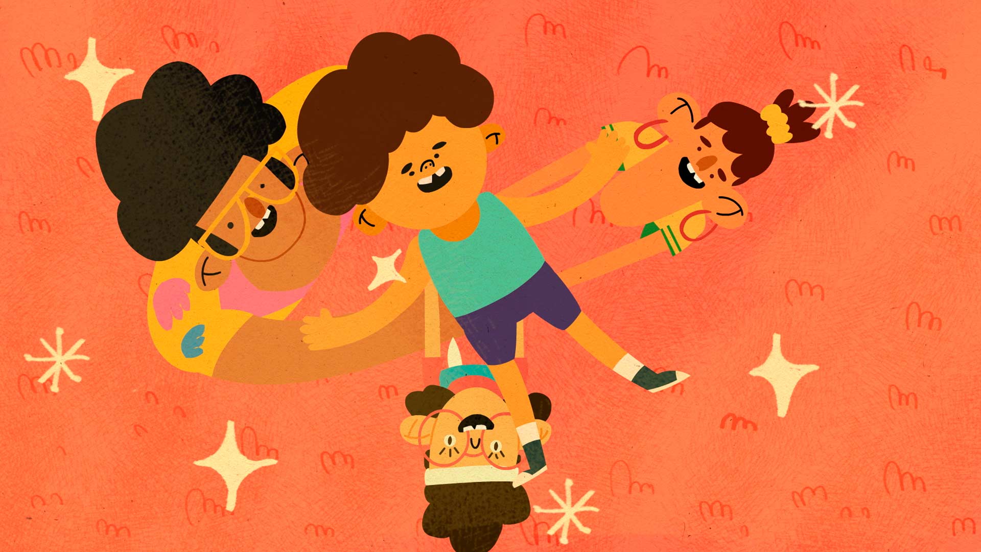 niños bailando sin importar qué piensen los demás