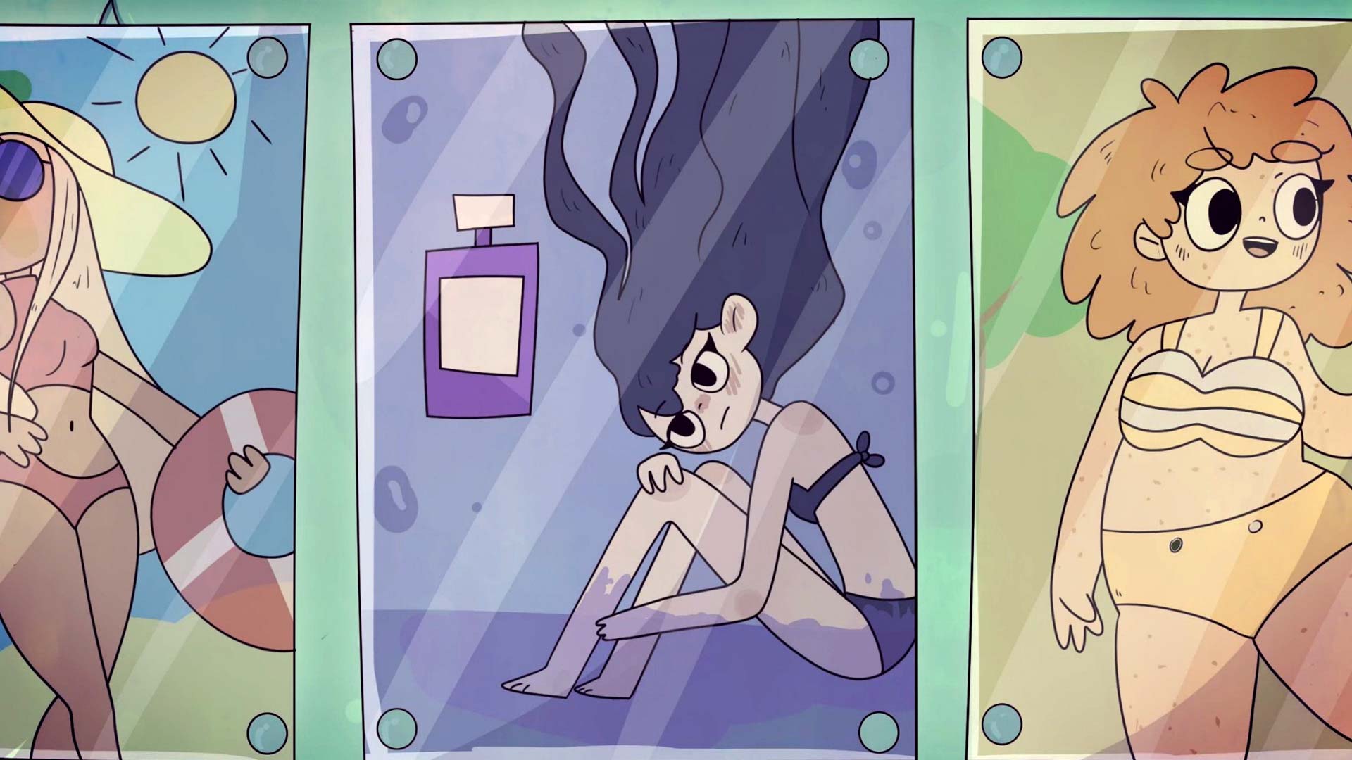 Mi’ reflexiona sobre los estereotipos de belleza en Chica Cartón. Disponible en la plataforma de streaming RTVCPlay. 