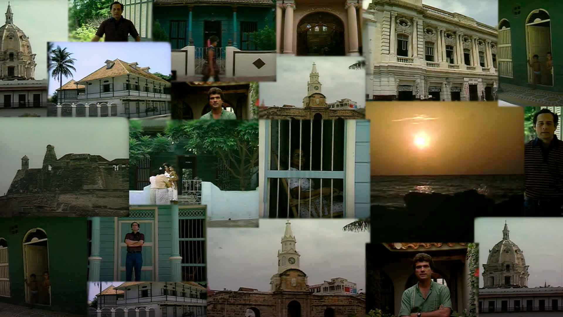 collage con fotos representativas de Cartagena