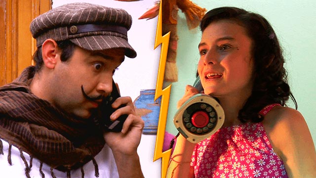 Josefina habla con Rafaello sobre sus recetas