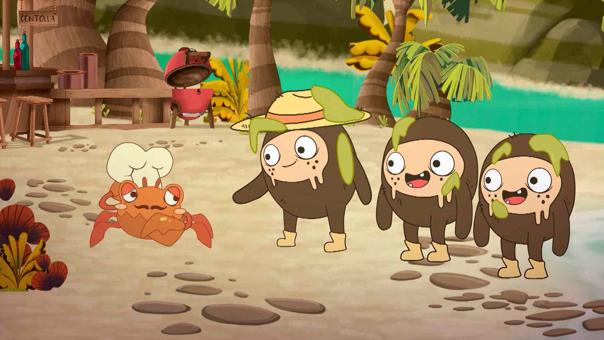 las centollas con el cangrejo chef 