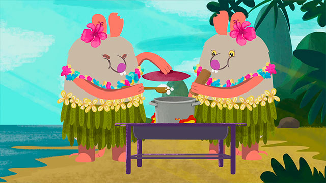 Cocina, demonio hawaiano, cocina para niños, recetas divertidas para niños, programas infantiles, series infantiles, series online, series gratis, series de señal colombia, peries de cocina infantil