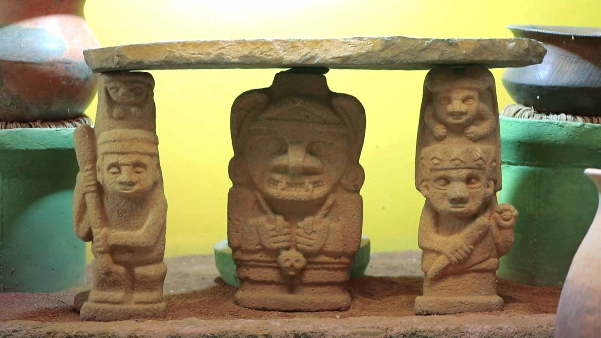 Piezas arqueológicas precolombinas - Hijos de la Gaitana