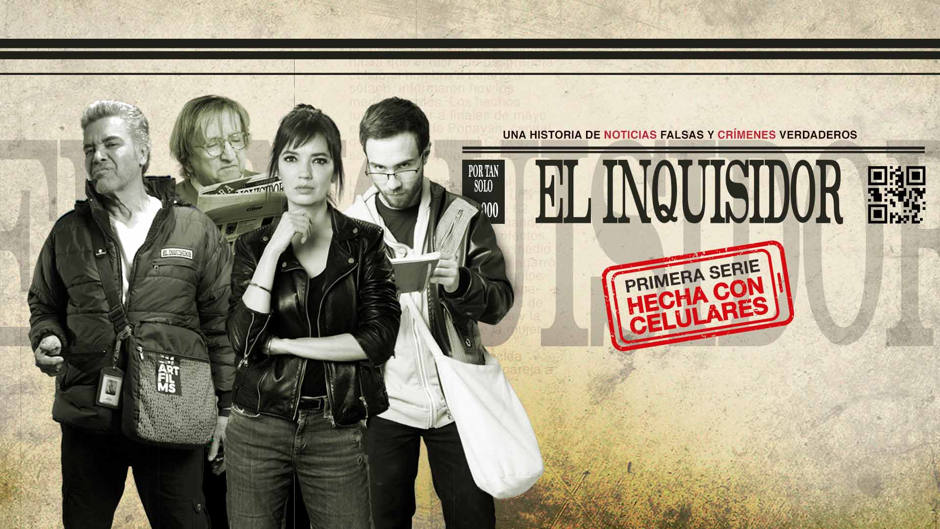 El Inquisidor, serie original de RTVCPlay dirigida por Andrés Valencia y Juan Carlos Mazo.