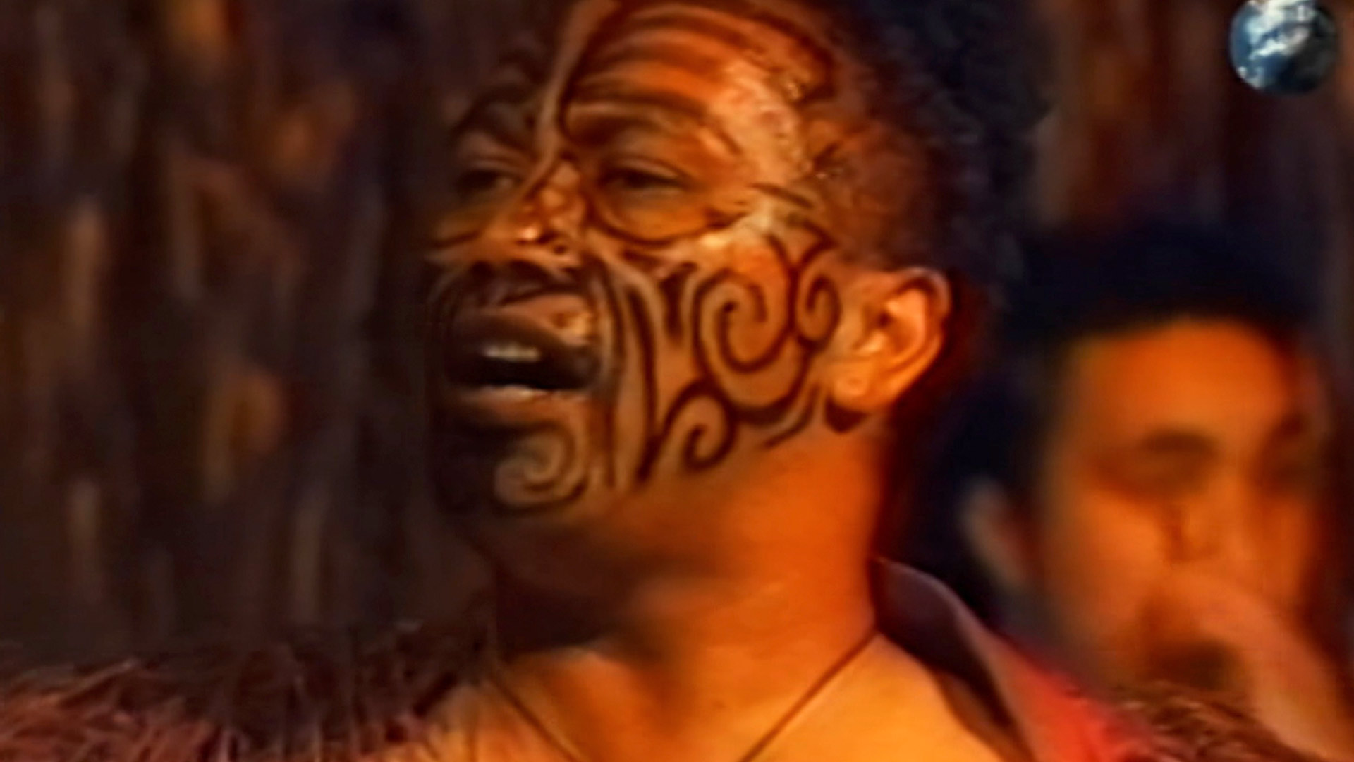 Maquillaje tradicional Maorie