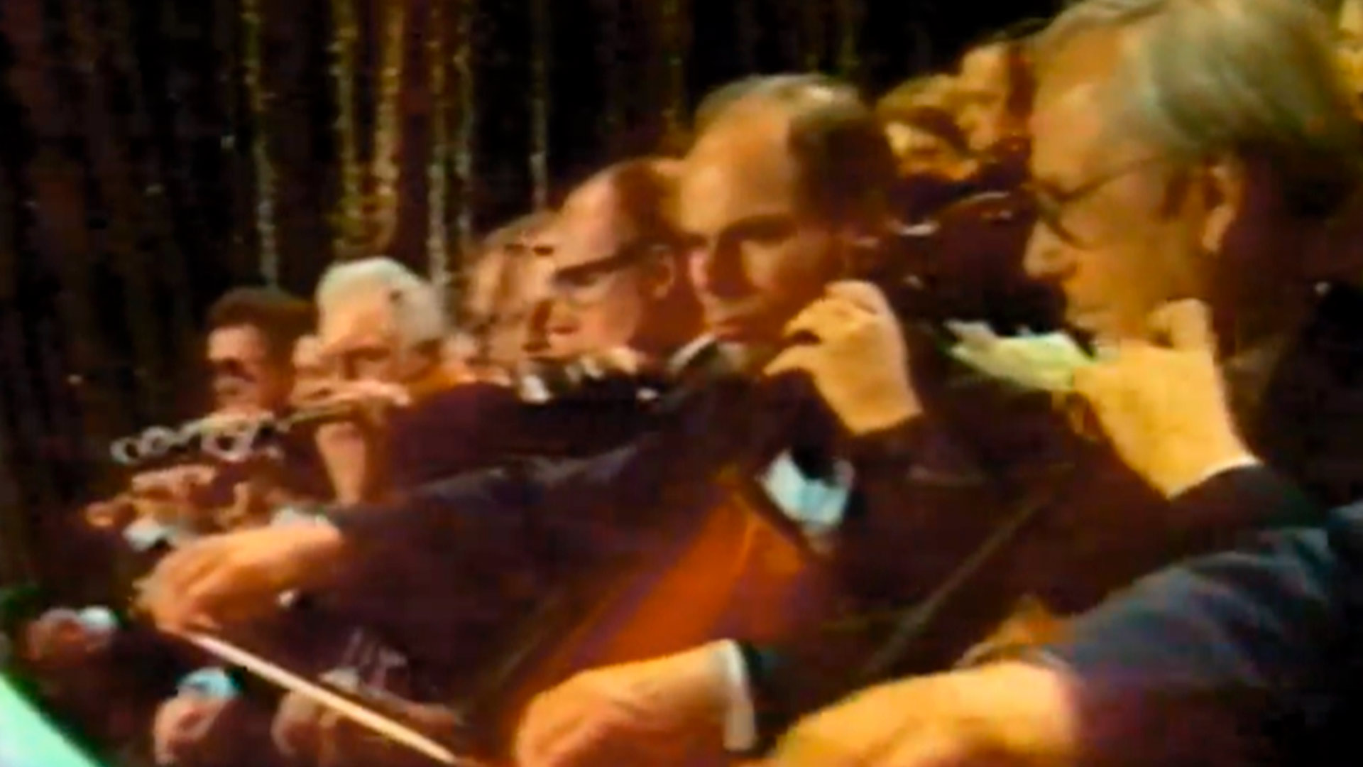 músicos de la filarmónica de Viena