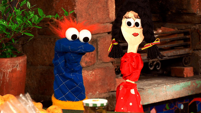 El Guante enamorado de la Cuchara Parlanchina