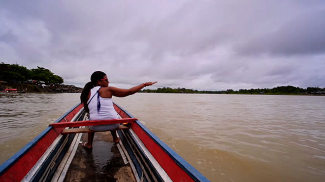 Navegando por el río