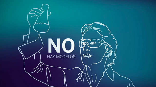 Cartel no hay modelos