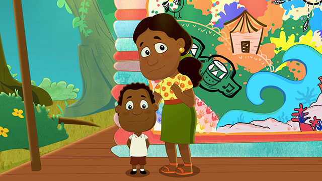 Mural de colores, cumpleaños de la escuela, canciones infantiles, karaokes para niños, series online, series gratis, series de señal colombia