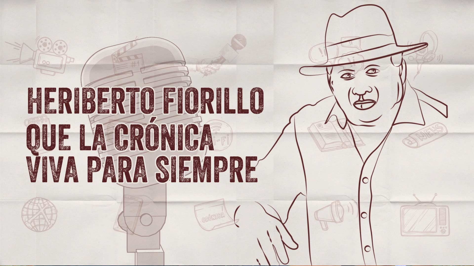 Mira el documental sobre el periodista colombiano Heriberto Fiorillo por www.rtvcplay.co.