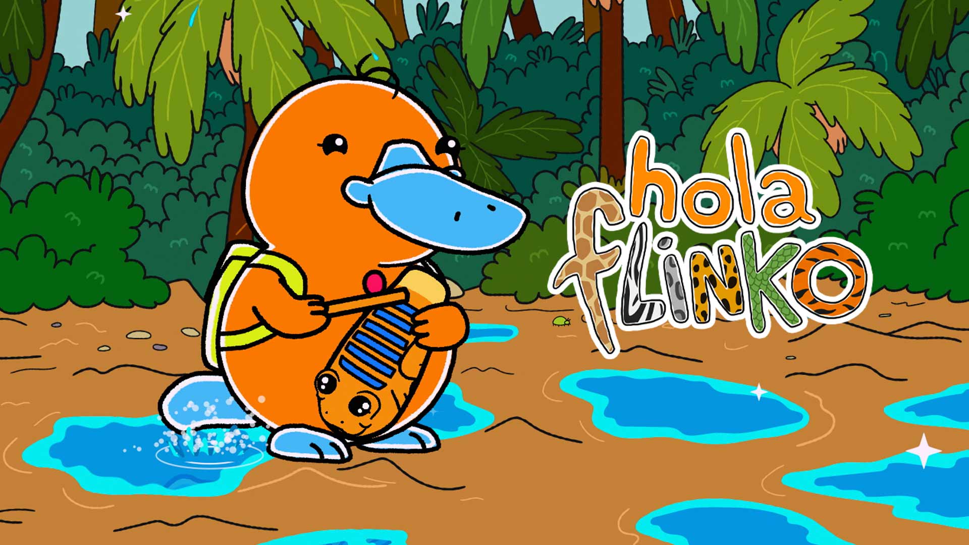 Hola Flinko, serie infantil disponible en la plataforma de streaming de todos los niños y niñas: RTVCPlay