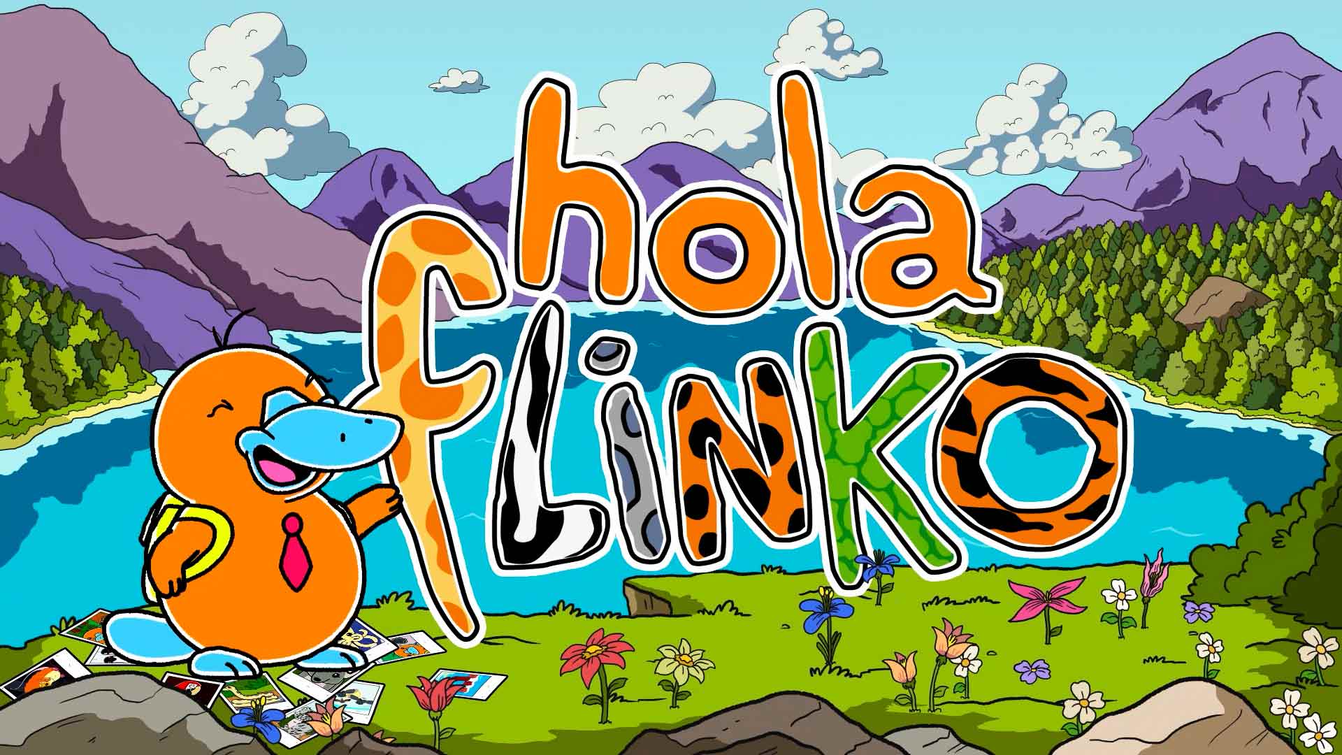 Serie animada Hola Flinko, animales en vía de extinción, series gratis, series para niños, series animadas, series de animales