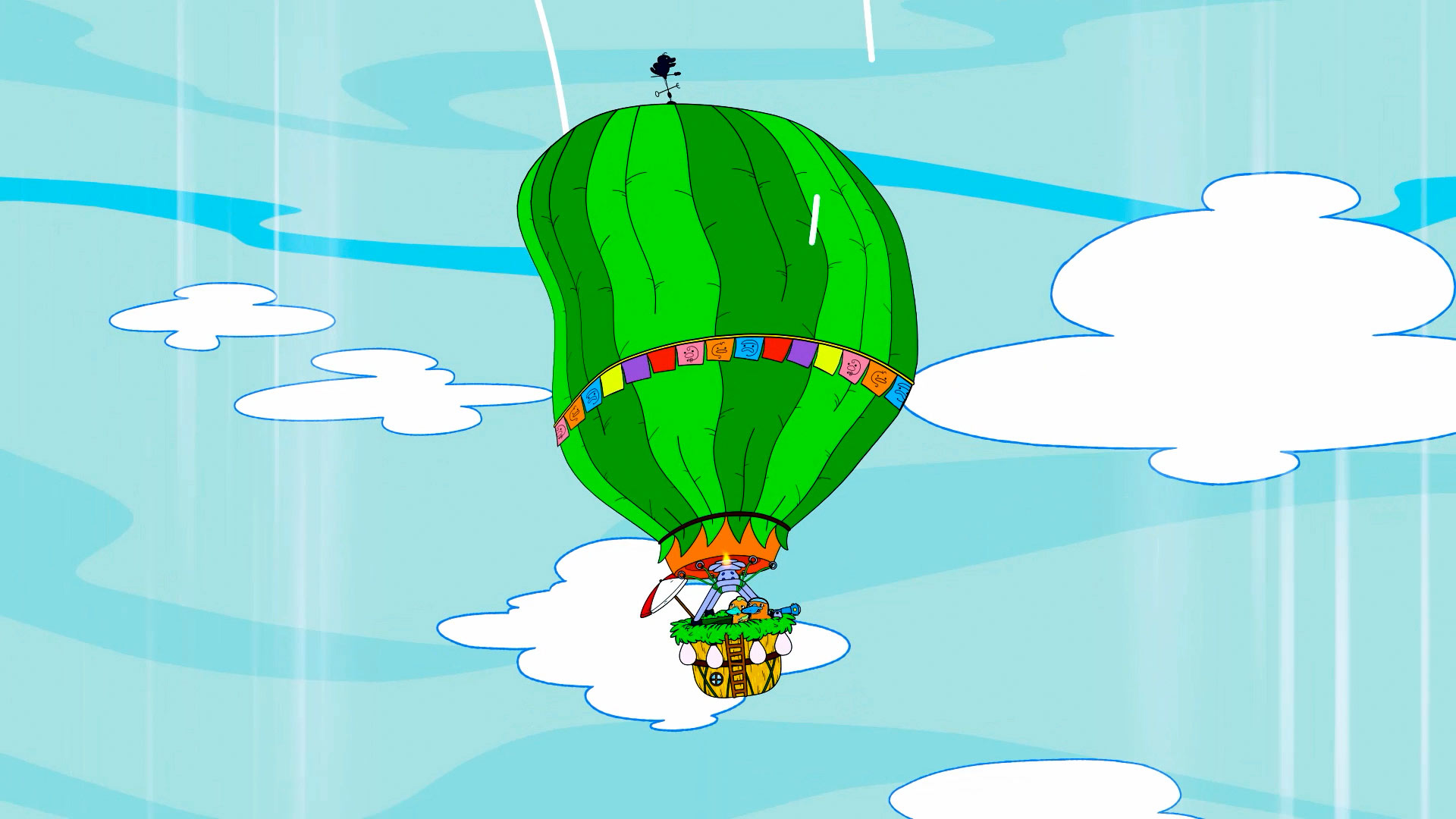 Familia ornitorrinco en globo animado, flamenco, series infantiles, series gratis, series en rtvcplay, animales andinos, aprender sobre animales gratis