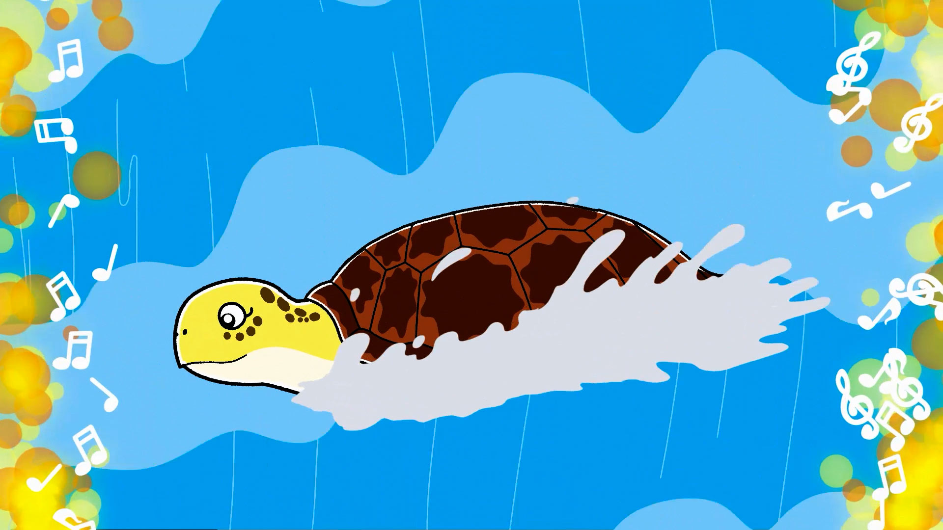 Tortuga verde animada, salvar el planeta, fauna y flora colombiana, series gratis, series infantiles, series online