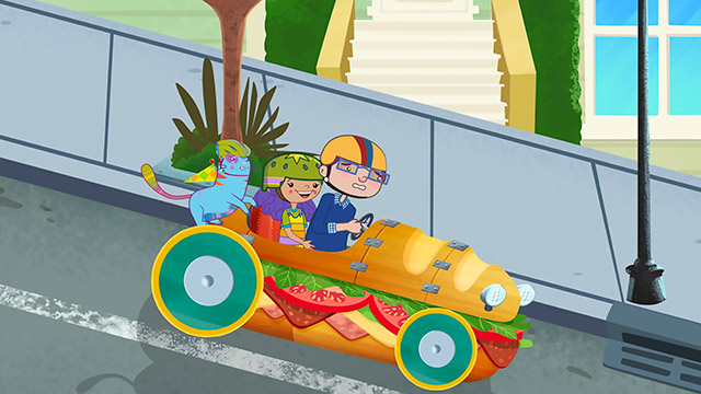 Carro chistoso, carros animados, recuerdos automovilisticos, carros de carreras, series online, series infantiles, series gratis, series de señal colombia, ver juani y gaton gratis