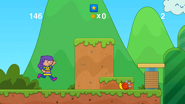 Juani saltando, videojuegos, abuelos y los videojuegos, series online, series infantiles, series gratis, series de señal colombia, ver juani y gaton gratis